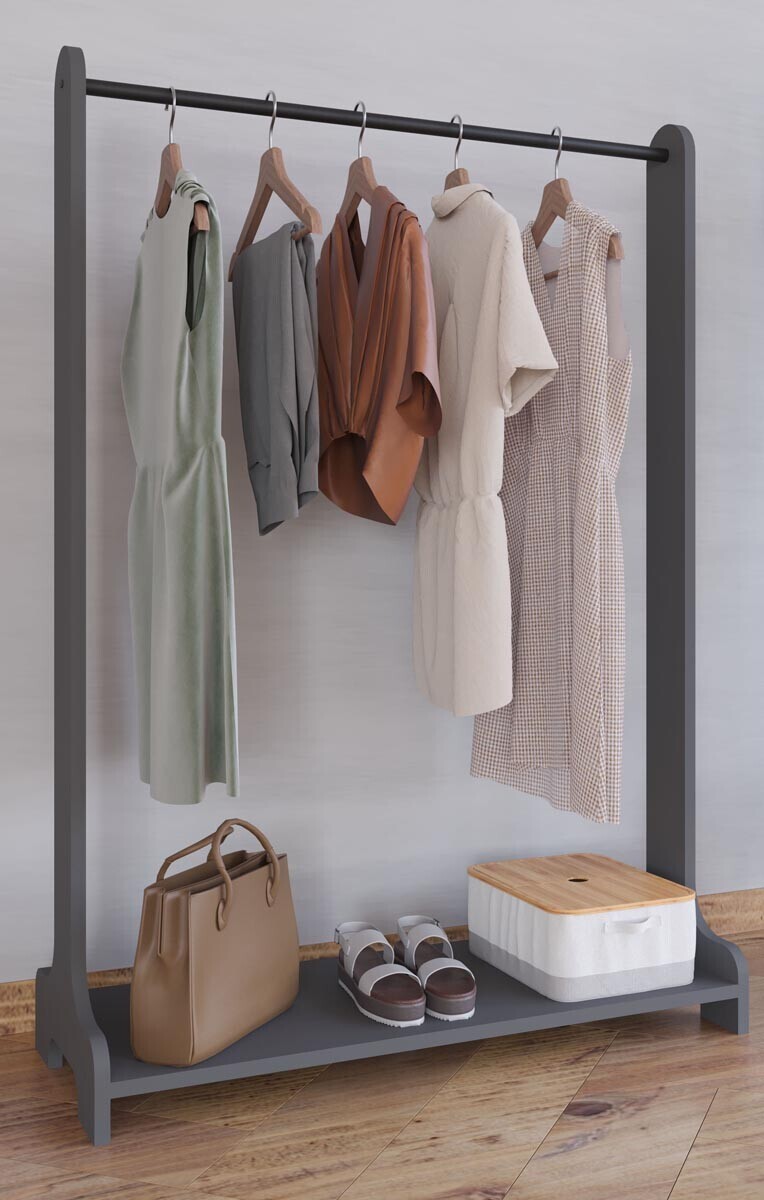 Věšák na oblečení Lempu M, antracit