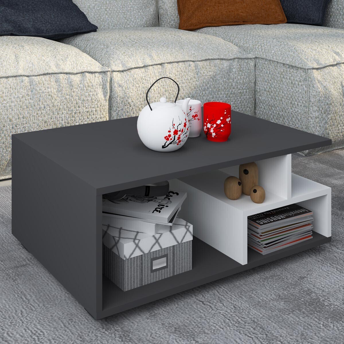 Konferenční stolek Sulas, antracit