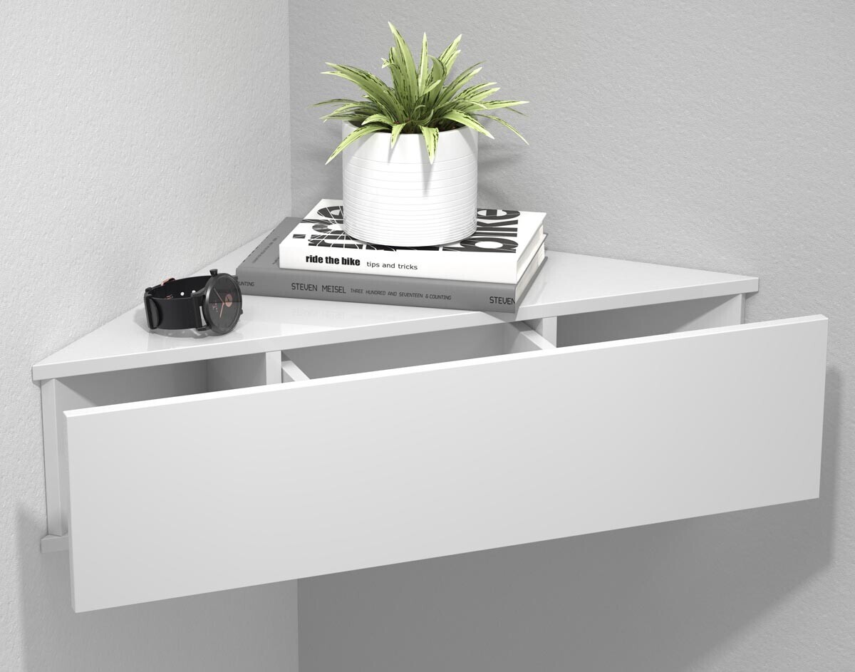 Nástěnná zásuvka Usal S, bílá