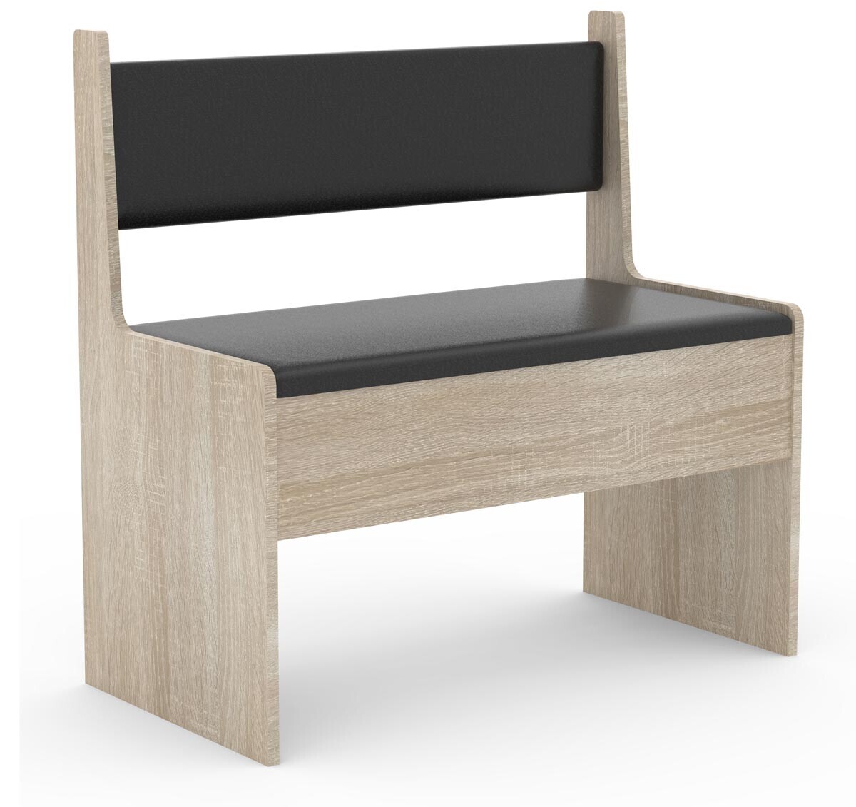 Rohová lavice Esal 80, dub sonoma