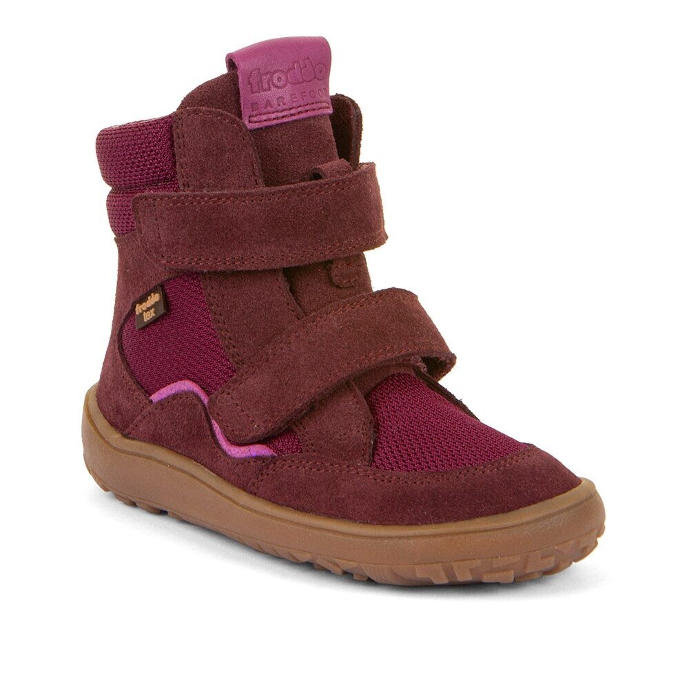 Dívčí zimní barefoot boty TEX WINTER TL Bordeaux Froddo G3160247-6T - 24