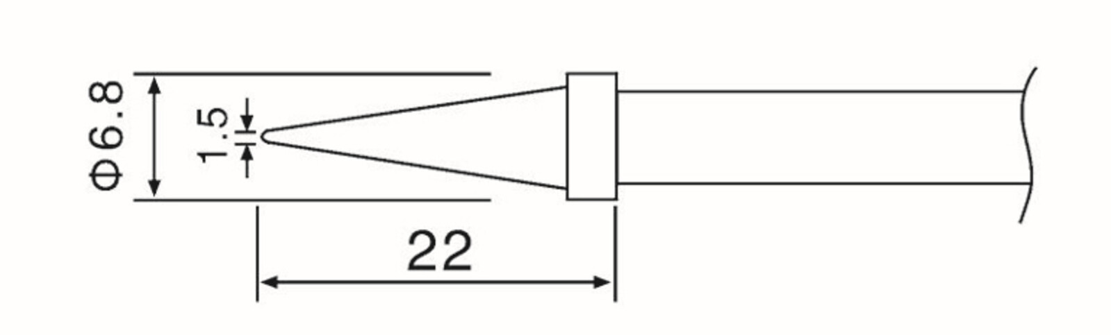 Solight náhradní hrot pro pájecí stanici PHS01