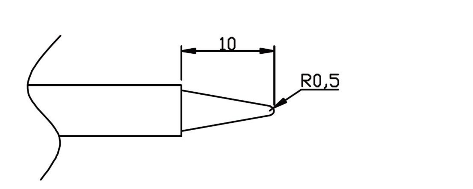 Solight náhradní hrot pro pájecí stanici PHS02