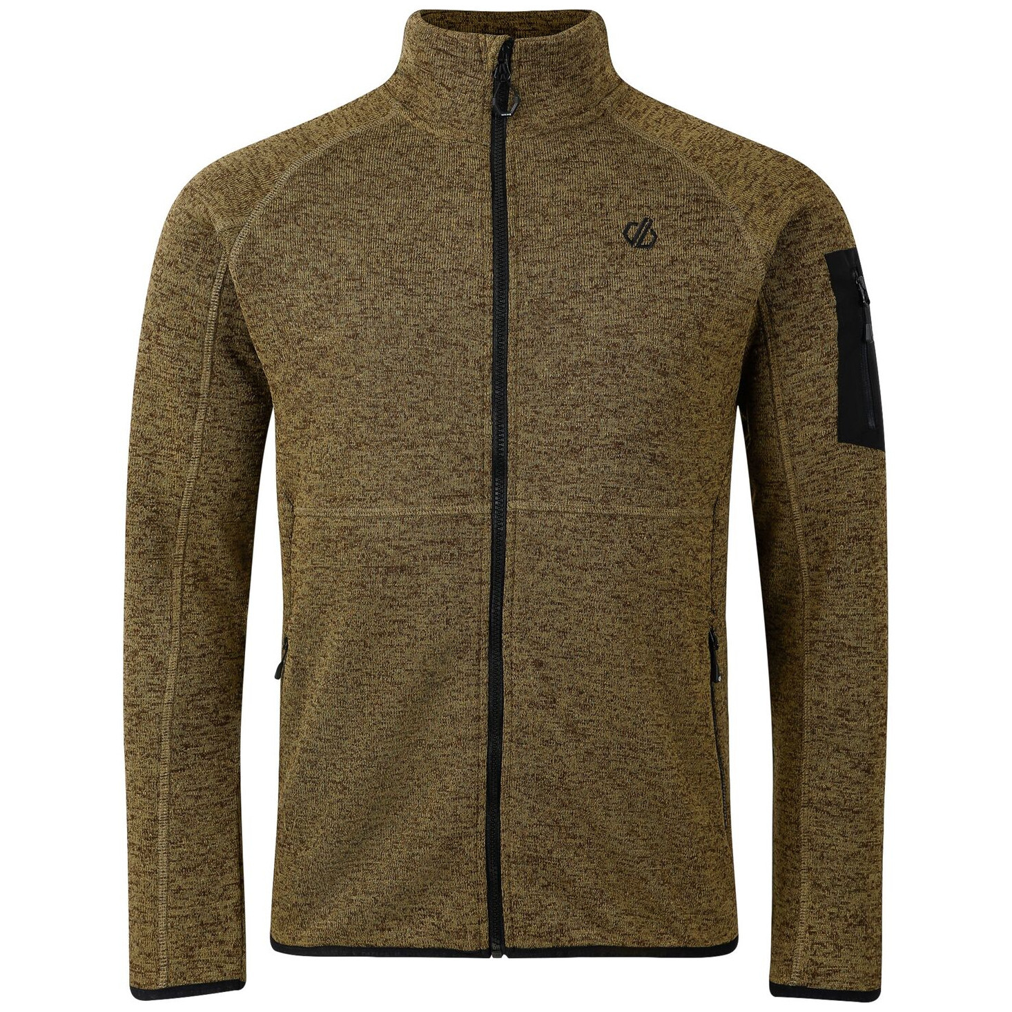 Pánská funkční mikina Dare 2b Torrek Thermal Fleece Velikost: L / Barva: khaki/černá