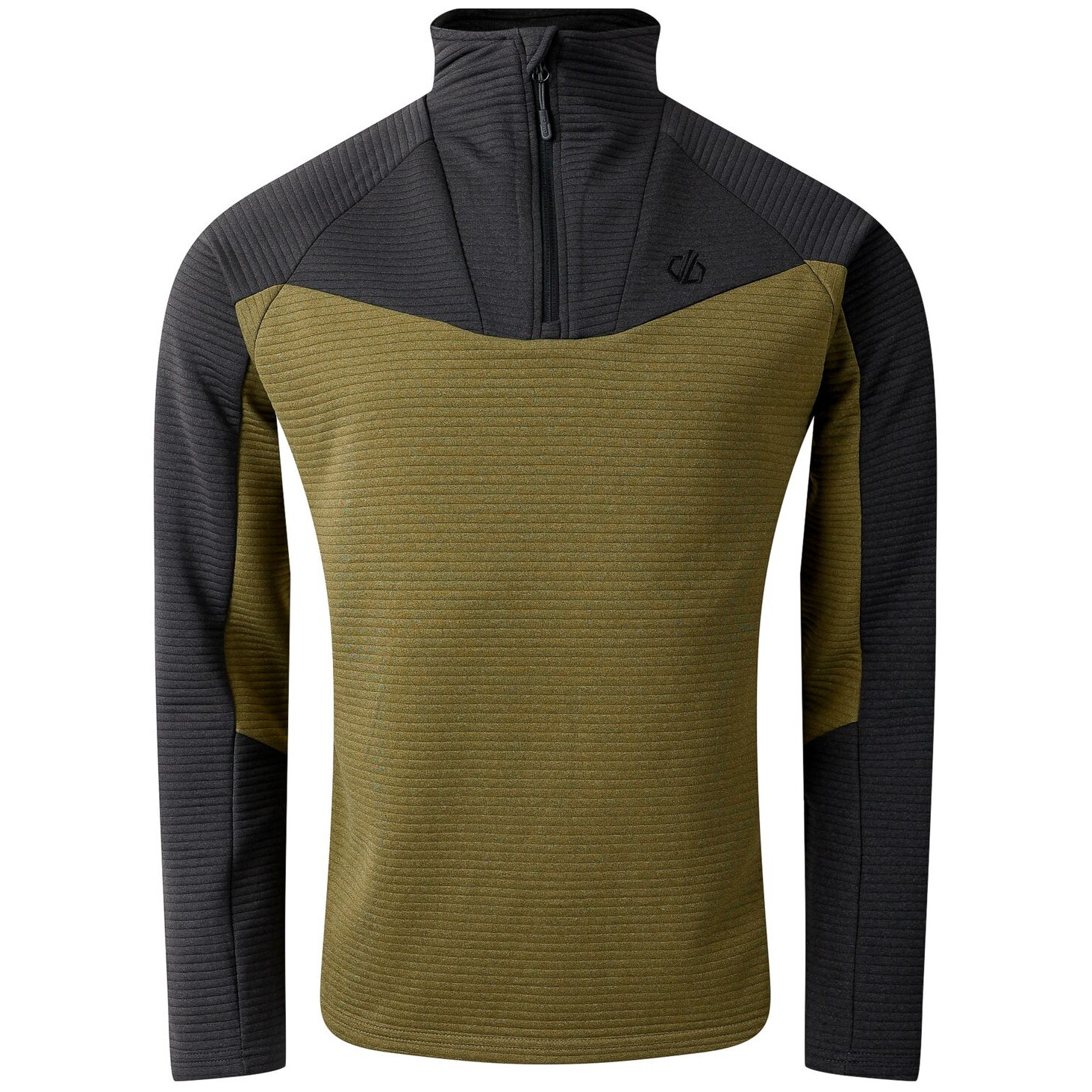 Pánská funkční mikina Dare 2b Dignify IV Core Stretch Velikost: L / Barva: khaki/černá