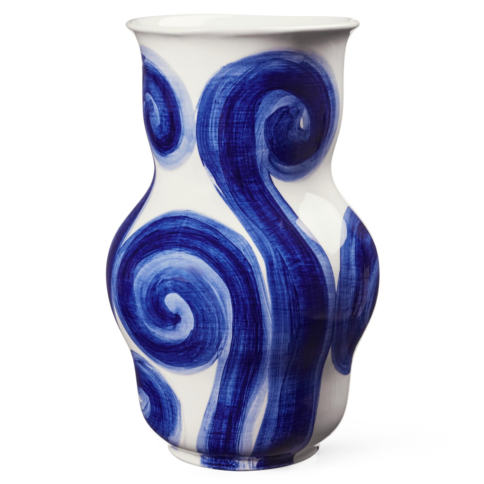 Váza TULLE 22 cm, modrá, kamenina, Kähler