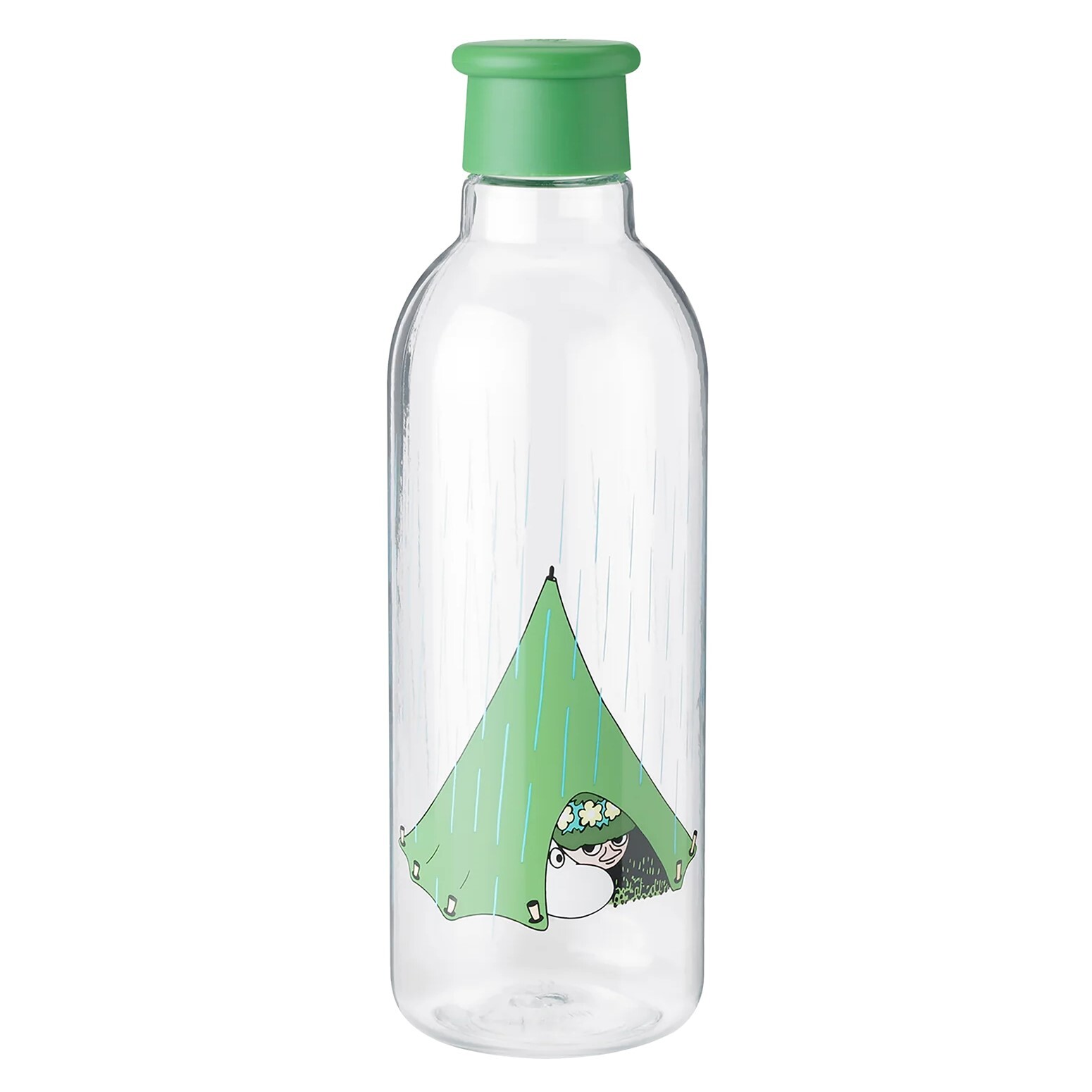 Láhev na vodu MOOMIN 750 ml, zelená, tritan, RIG-TIG