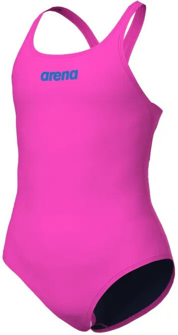 Arena Solid Swim Pro Junior Shocking Pink/River Blue 164cm