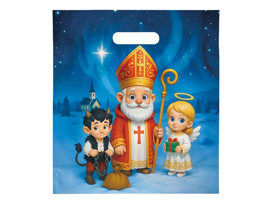 MFP 5252934 Taška Mikuláš M vzor č.22 30x32x8