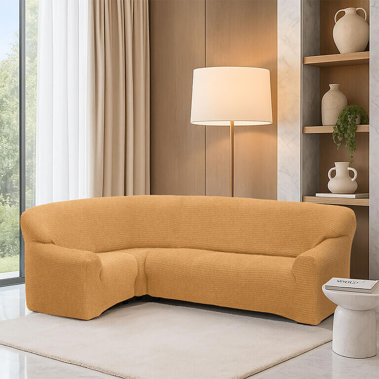 Super strečové potahy RUBINIA zlatá