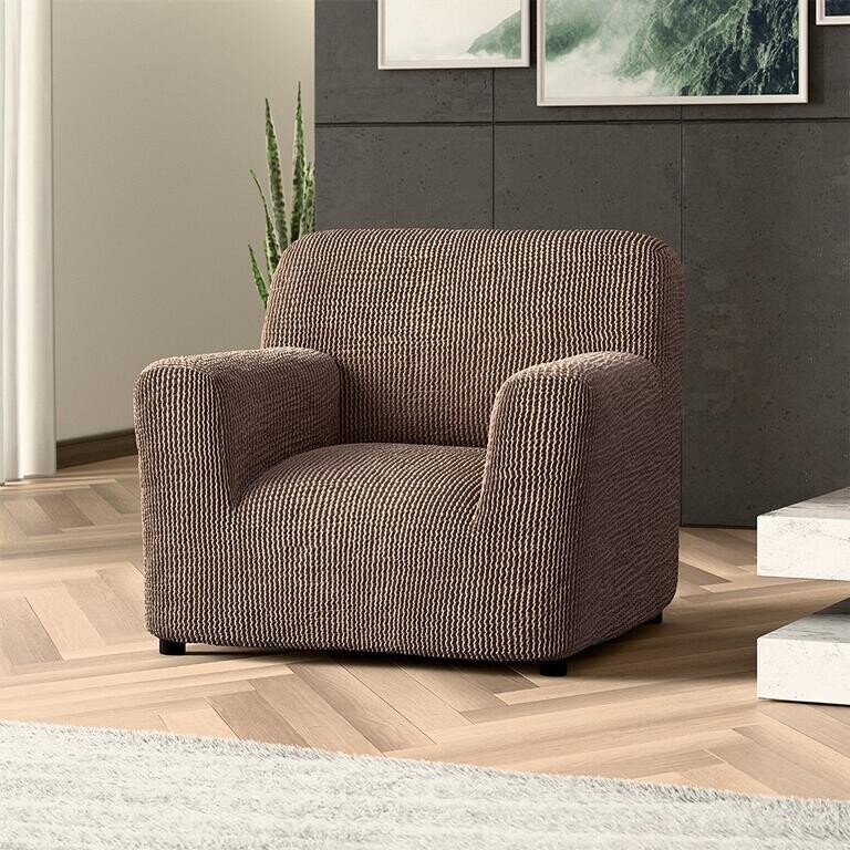 Bielastické potahy COSTINA ořísková křeslo (š. 60 - 110 cm)