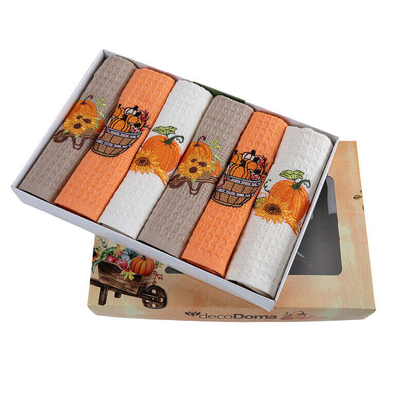 Sada vaflových utěrek DÝNĚ 40 x 60 cm 6 ks