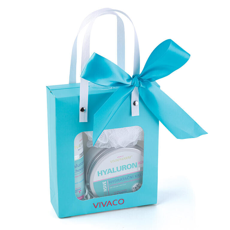 Dárková taška kosmetiky s kyselinou hyaluronovou