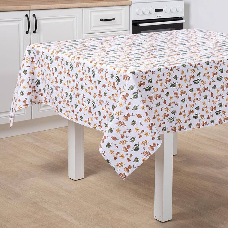 Ubrus s potiskem HOUBY 140 x 180 cm