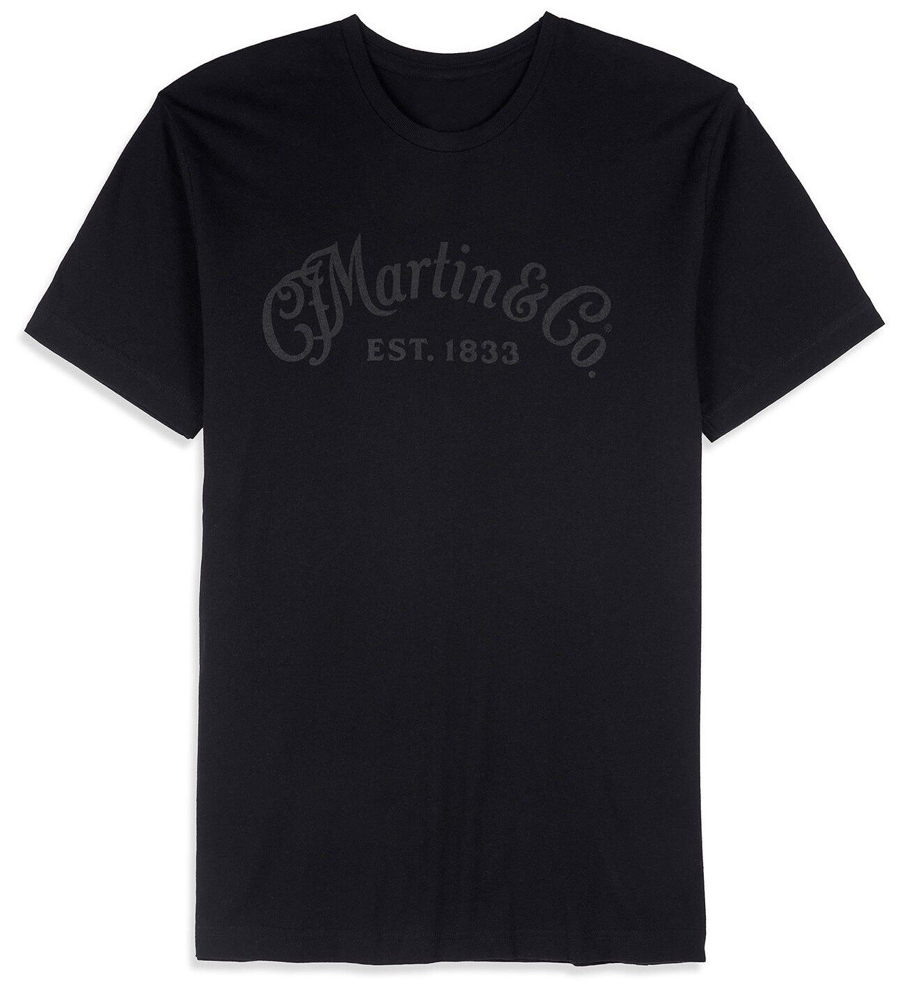 Martin Men's Tee Tone on Tone Black 3XL