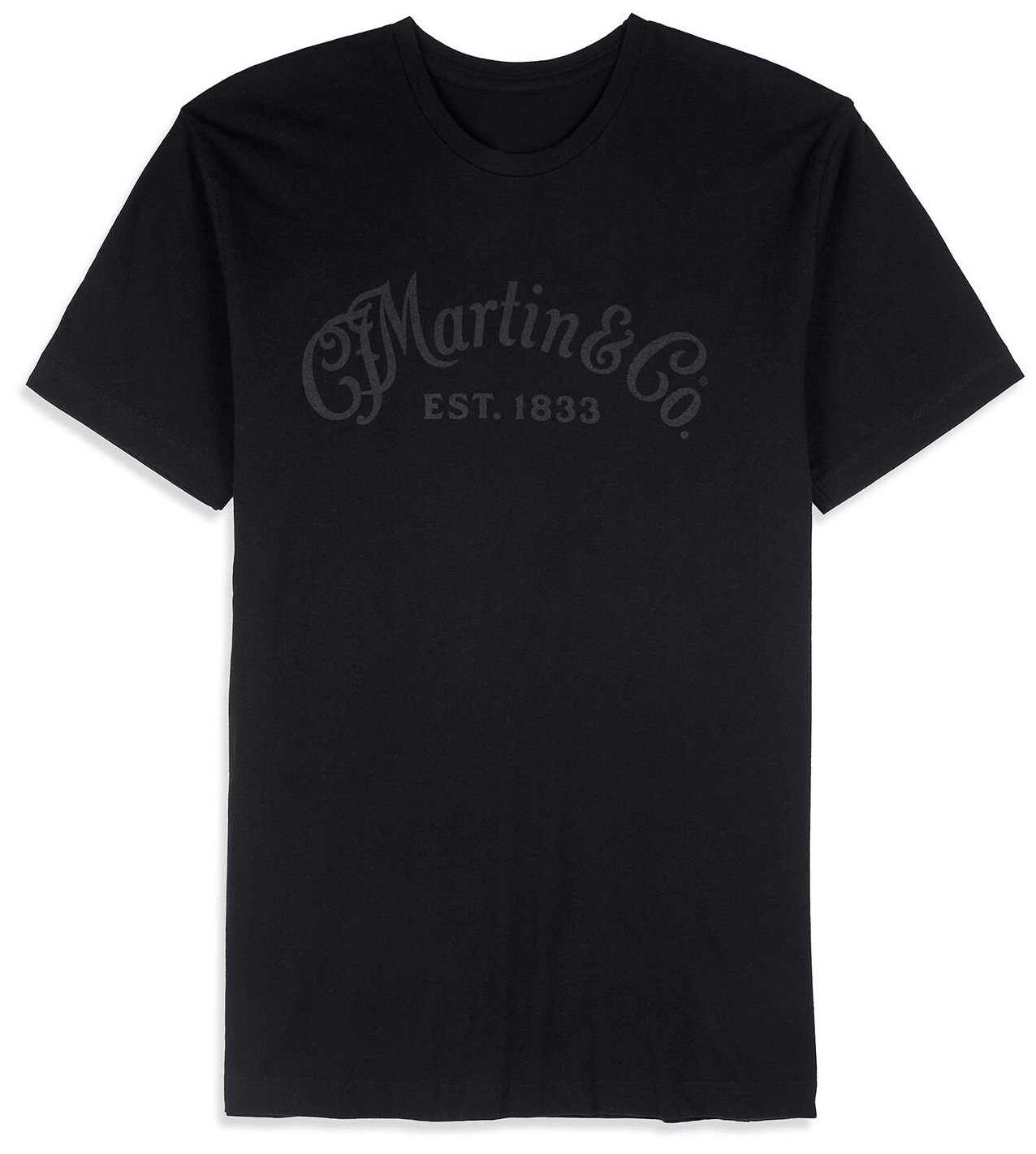 Martin Men's Tee Tone on Tone Black M