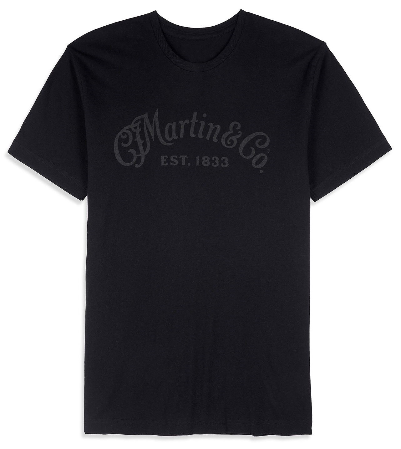 Martin Men's Tee Tone on Tone Black S