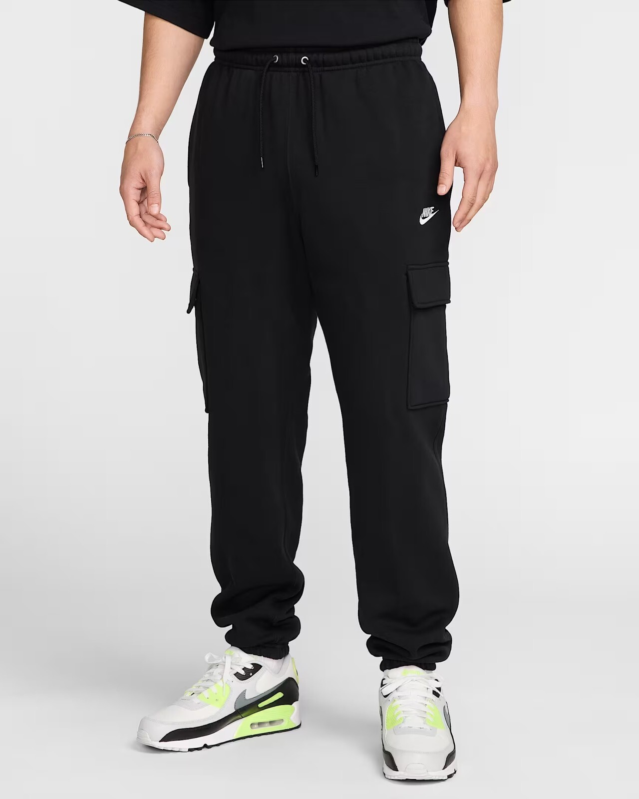 Nike Club Men Fleece Cargo Pants L