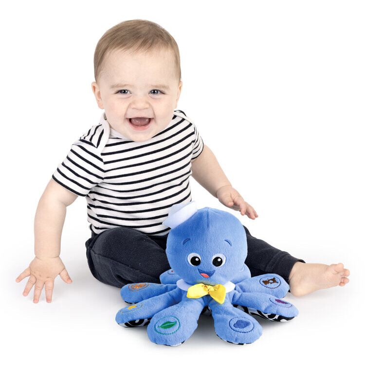 BABY EINSTEIN Hračka hudební chobotnice Octoplush™ 3m+
