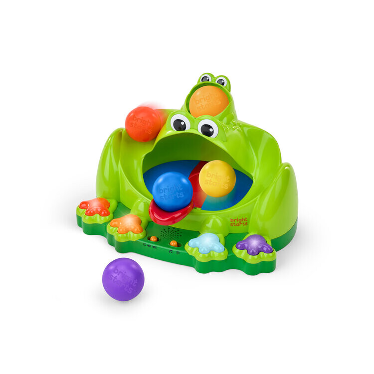 Bright Starts Interaktivní Poppin' Ball Frog