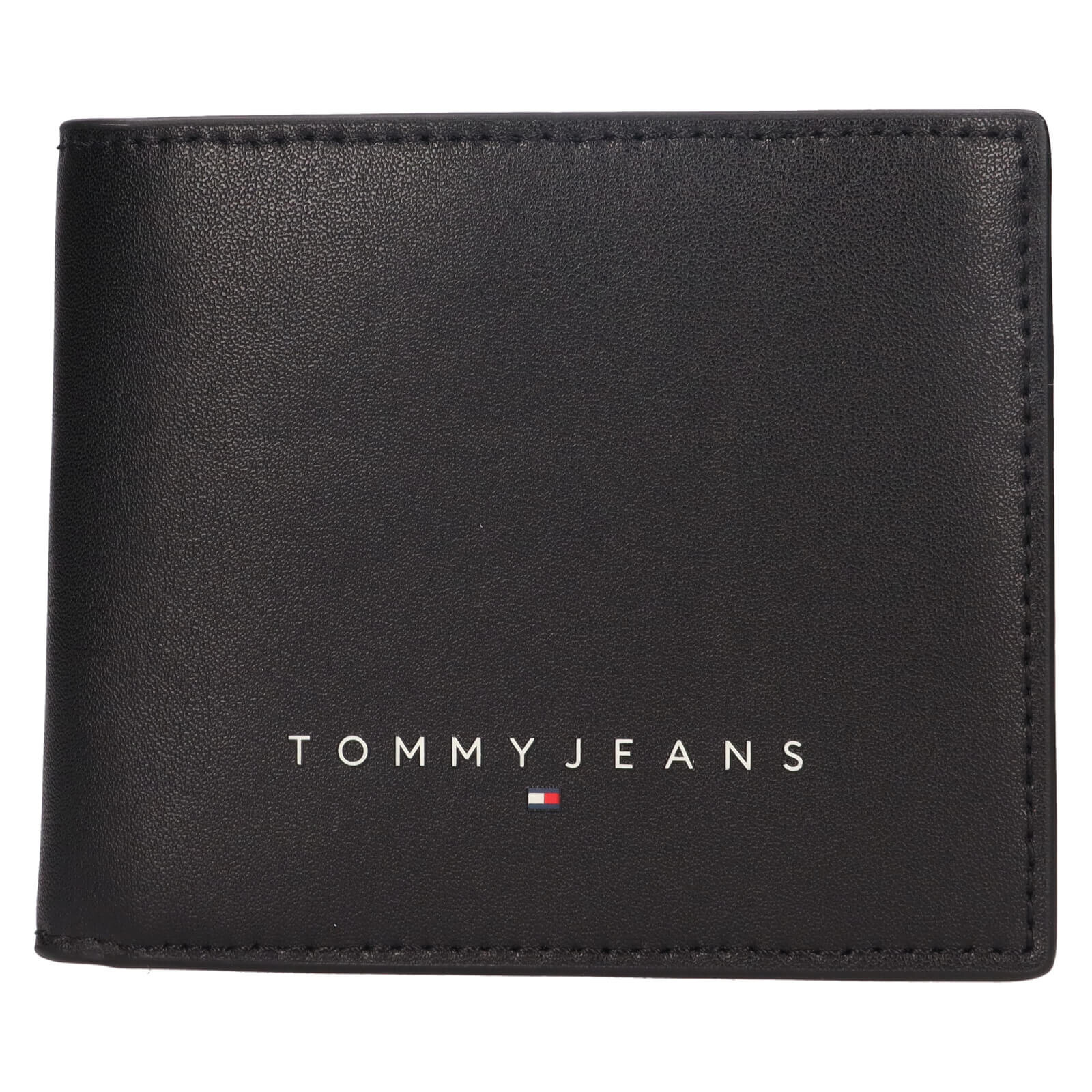 Pánská kožená peněženka Tommy Hilfiger Jeans Frok - černá
