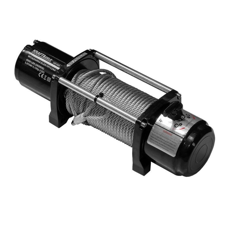 Kraft&Dele elektrický naviják 12V 3629kg KD1563