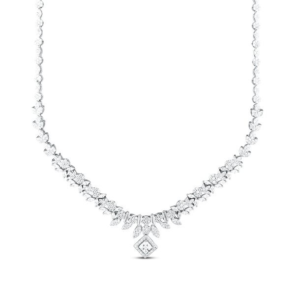 Náhrdelník se syntetickými kameny 176-097-125600 13.15g