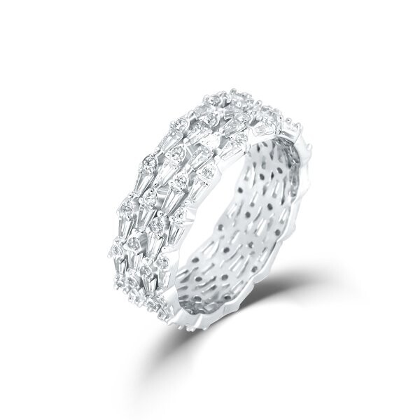 Prsten se syntetickými kameny 126-097-0154 51