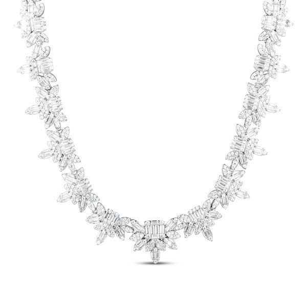 Náhrdelník se syntetickými kameny 176-097-140200 26.70g