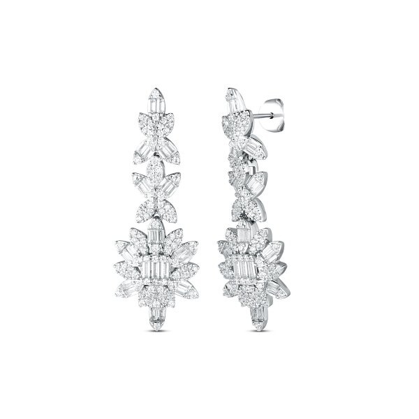 Náušnice se syntetickými kameny 136-097-112600-0000