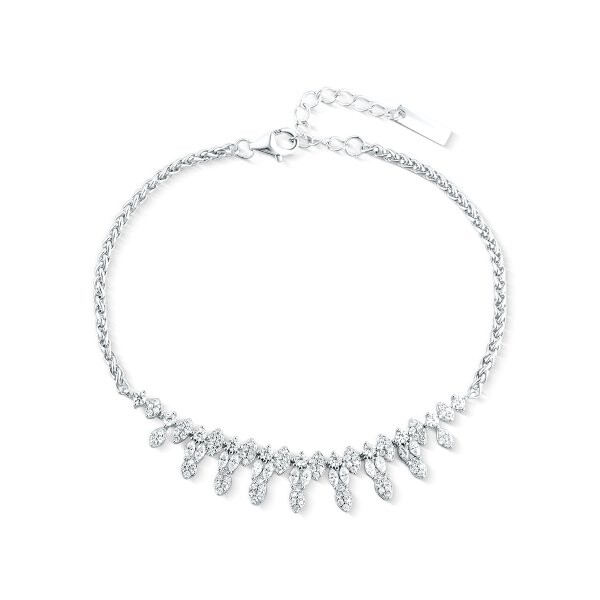 Náramek se syntetickými kameny 166-097-019900-0000