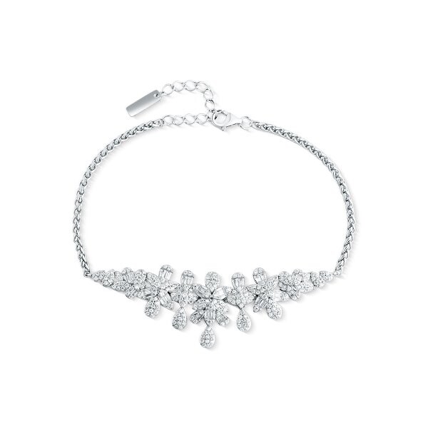 Náramek se syntetickými kameny 166-097-019400-0000