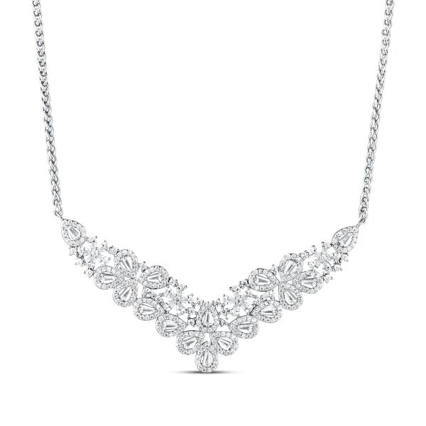 Náhrdelník se syntetickými kameny 176-097-113800 16.25g