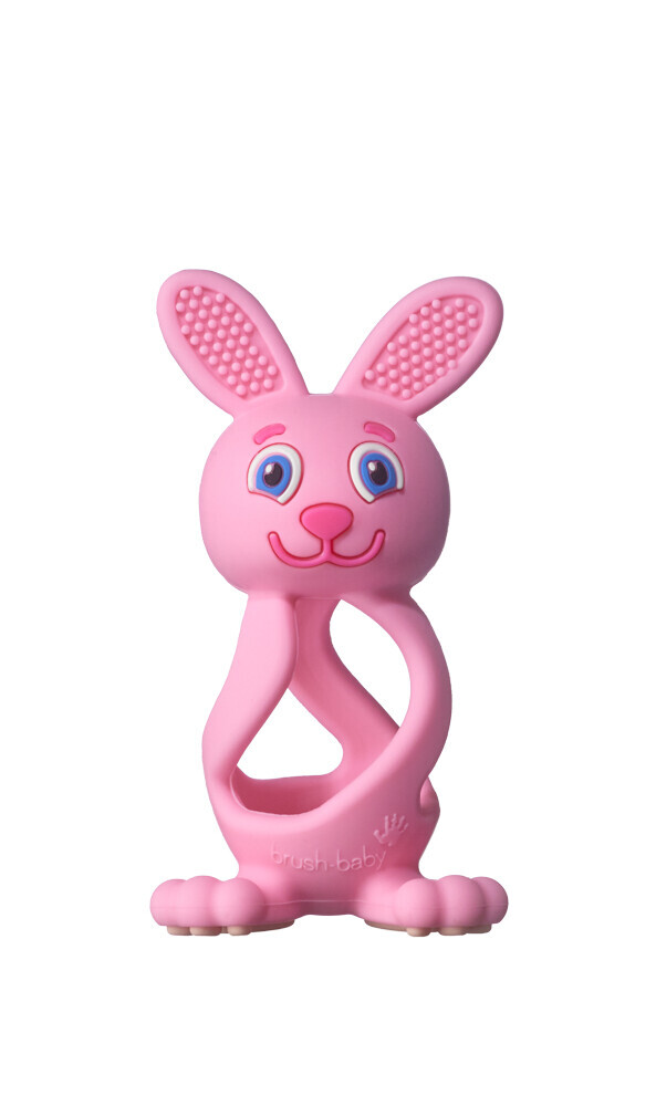 Brush-baby Bobbie Bunny kousátko, růžové, 0-3 roky