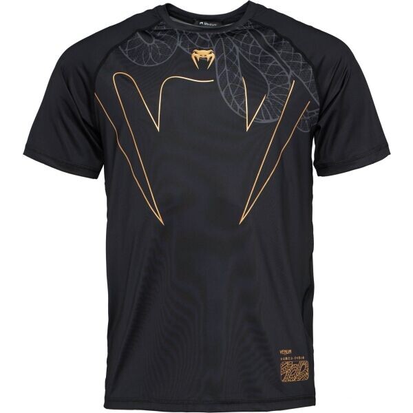 Venum SERPENTI DRY TECH T-SHIRT Sportovní triko, černá, velikost