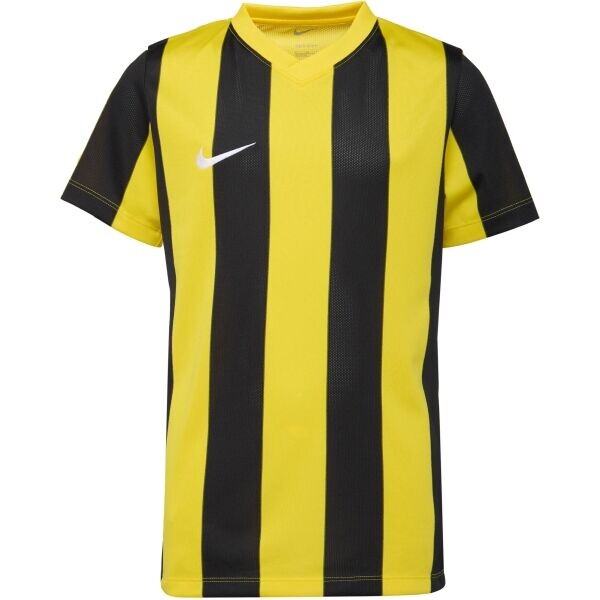 Nike NK DF STRIPPED JERSEY JR Dětský dres, žlutá, velikost