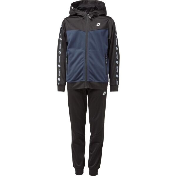 Lotto LIMASON Dětská tepláková souprava, černá, velikost 128-134