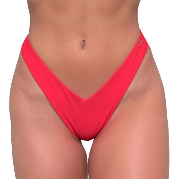 GymBeam HAWAII Dámský spodní díl plavek, červená, velikost
