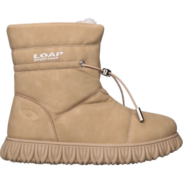 LOAP MARRIS Dámské zimní boty, béžová, velikost
