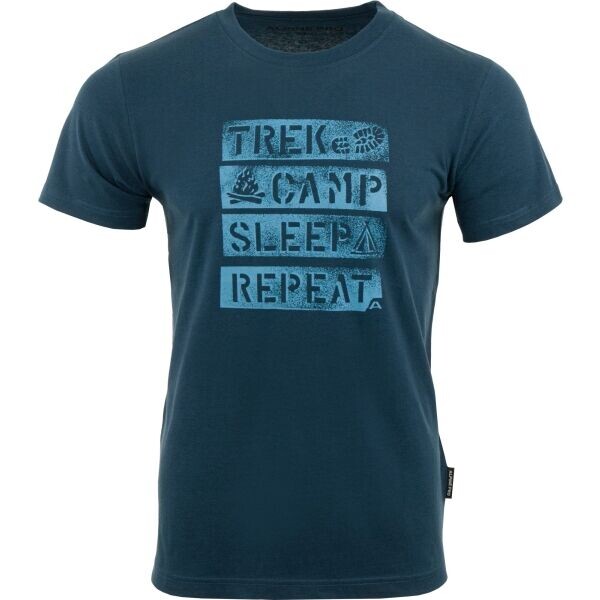 ALPINE PRO BREJ Pánské triko, modrá, velikost