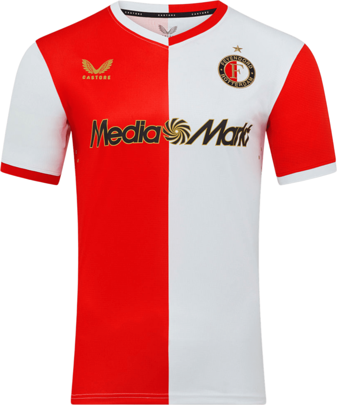Dres Castore Castore Feyenoord Rotterdam Auth. Home Jersey 2025/26