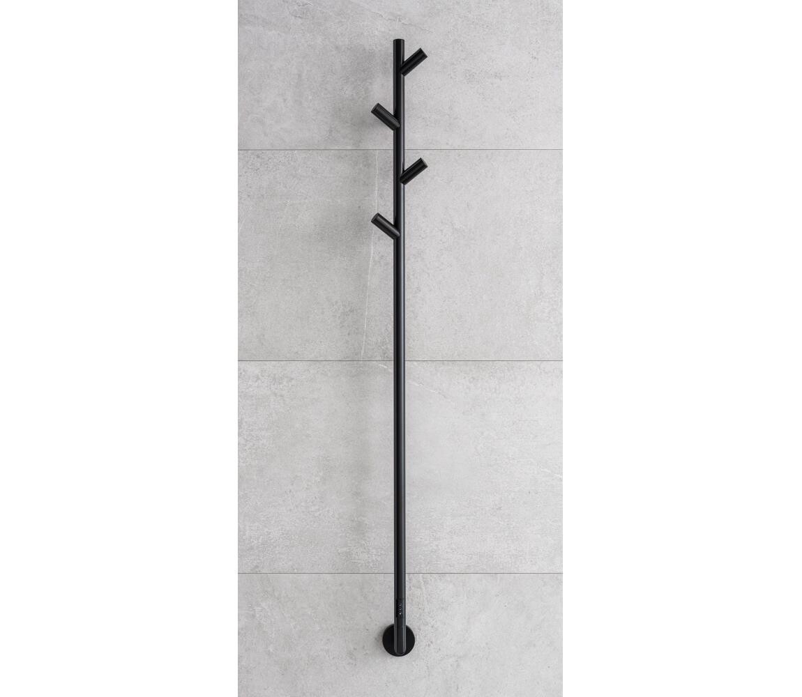 P.M.H. P.M.H. LS1B - Elektrický sušák na ručníky LISA 24W/230V 170 cm IP44 černá