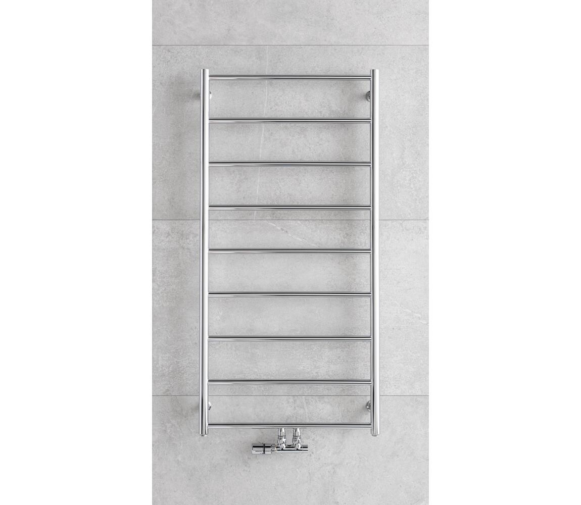 P.M.H. P.M.H. NS4C-M - Koupelnový žebříkový radiátor NAAS 222W 121 cm lesklý chrom