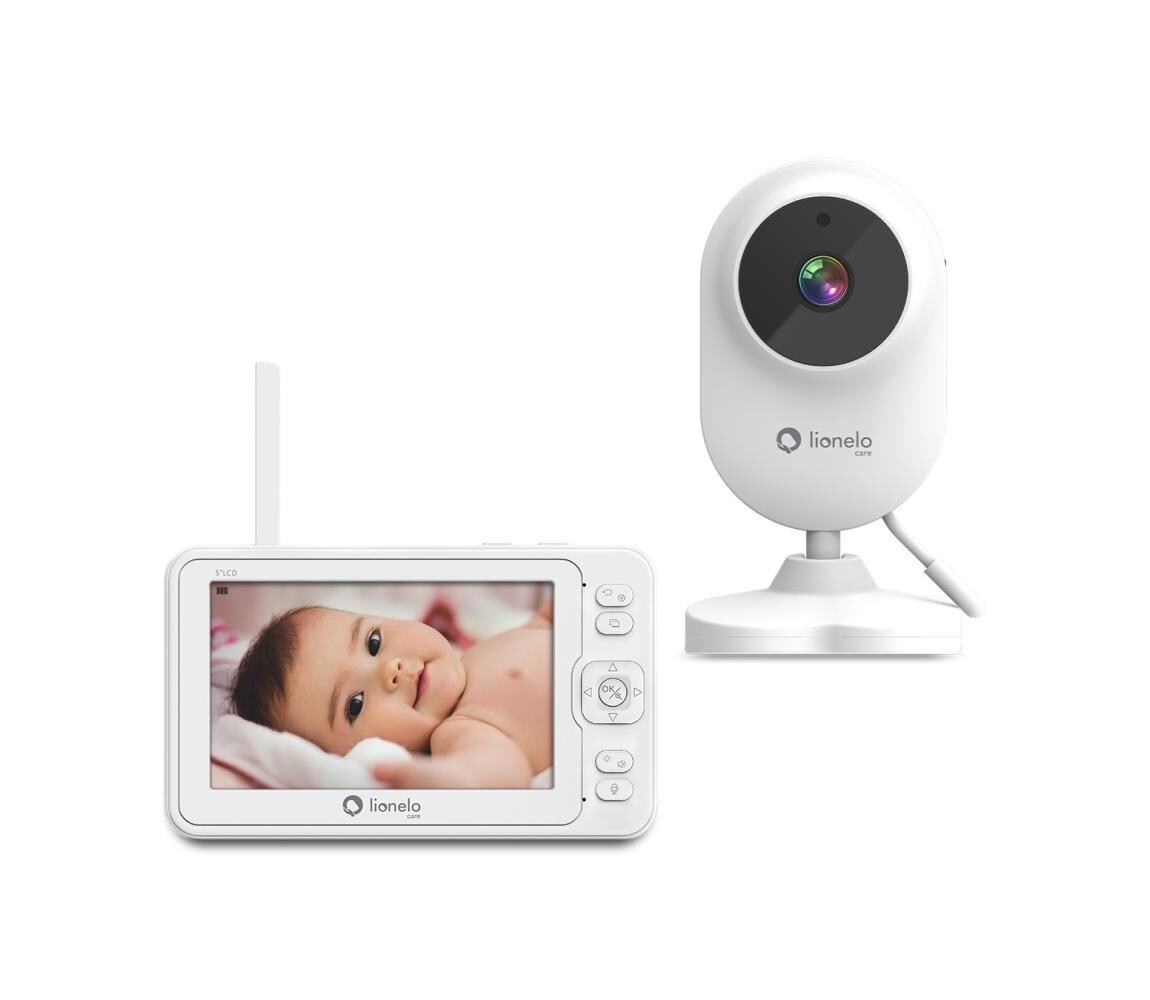 Lionelo Lionelo - Dětská chůvička s monitorem BABYLINE 6.2 5V 3600 mAh