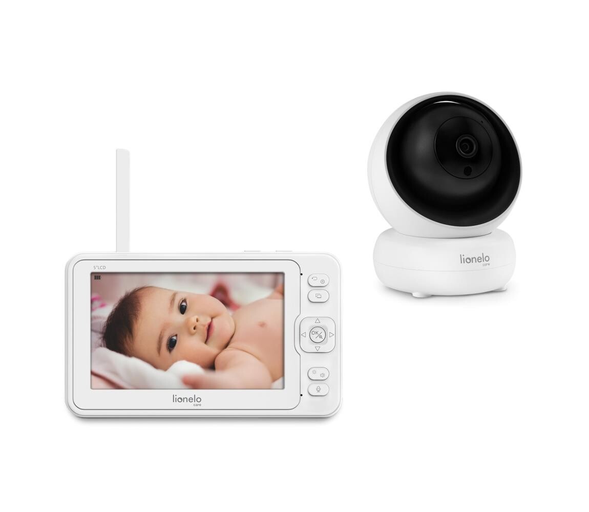 Lionelo Lionelo - Dětská chůvička s monitorem BABYLINE 8.3 5V 3600 mAh