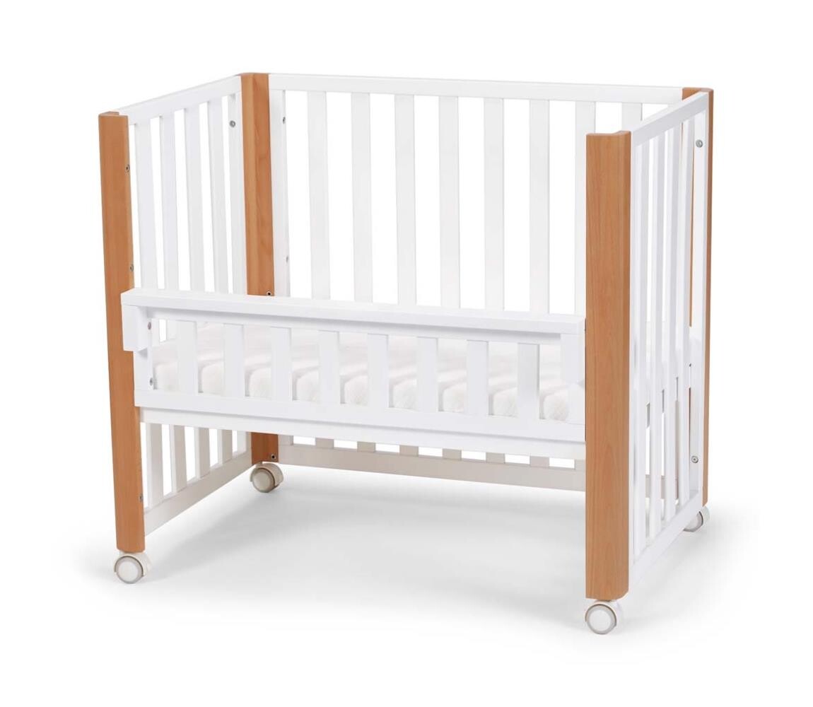 Kinderkraft KINDERKRAFT SELECT - Dětská postýlka 4v1 KOYA Premium buk/borovice