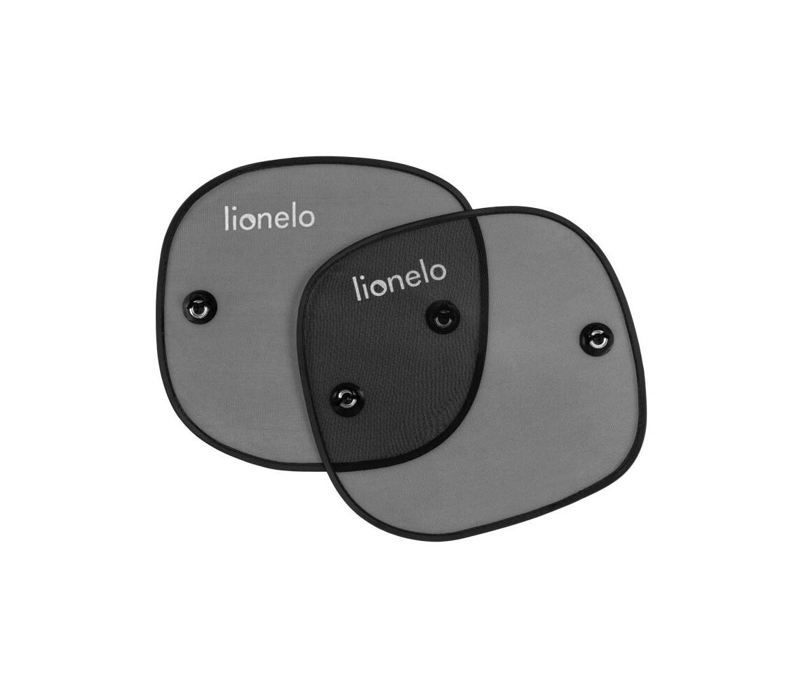 Lionelo Lionelo - Sluneční clona s přísavkou SUNSHADE 2 ks Black
