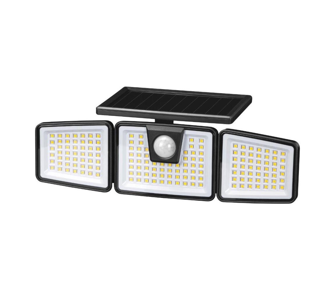 - LED Solární reflektor se senzorem LED/6,5W/3,7V 1200 mAh IP44