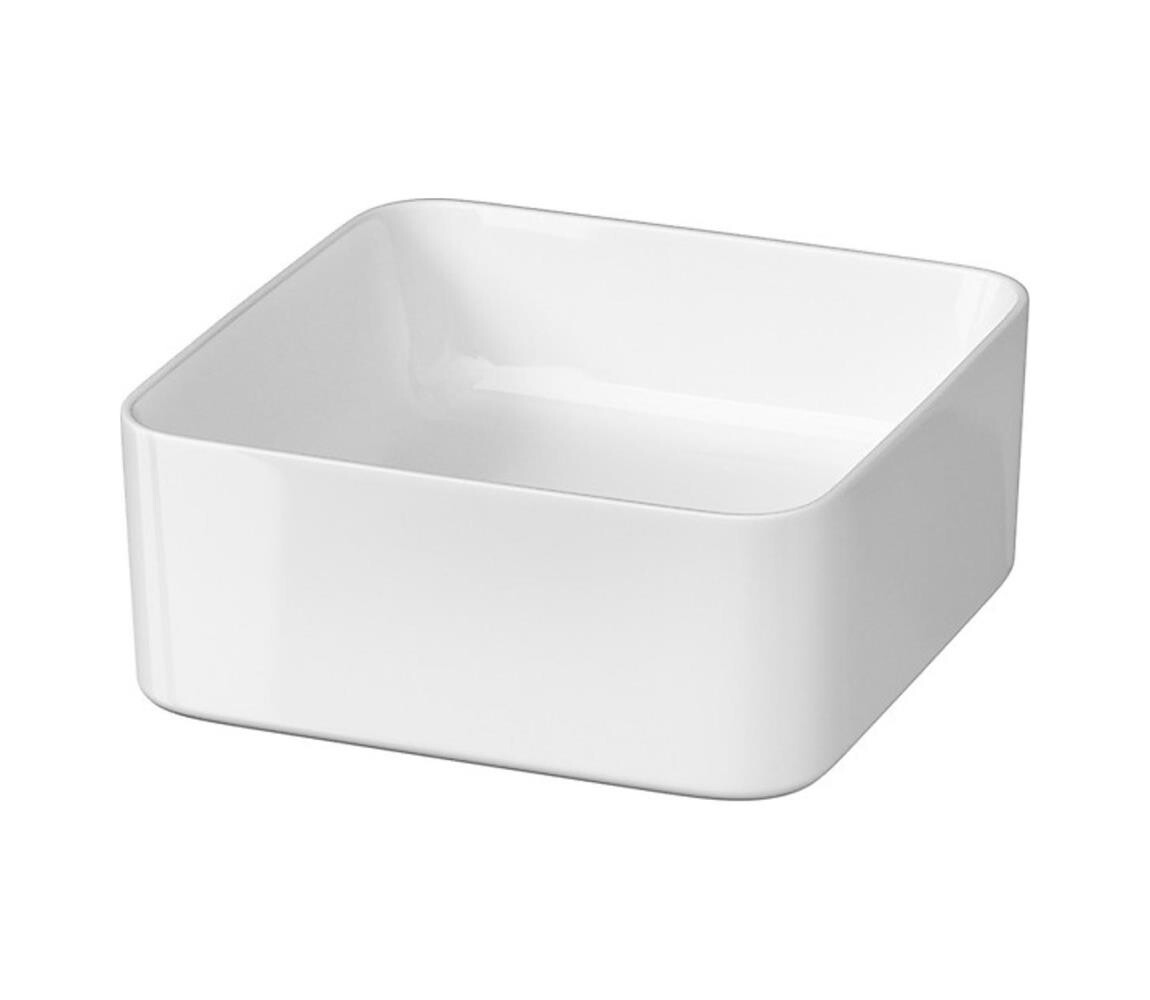 Cersanit Cersanit K114-007-ECO - Umyvadlo na desku CREA 35x35 cm keramika/lesklá bílá