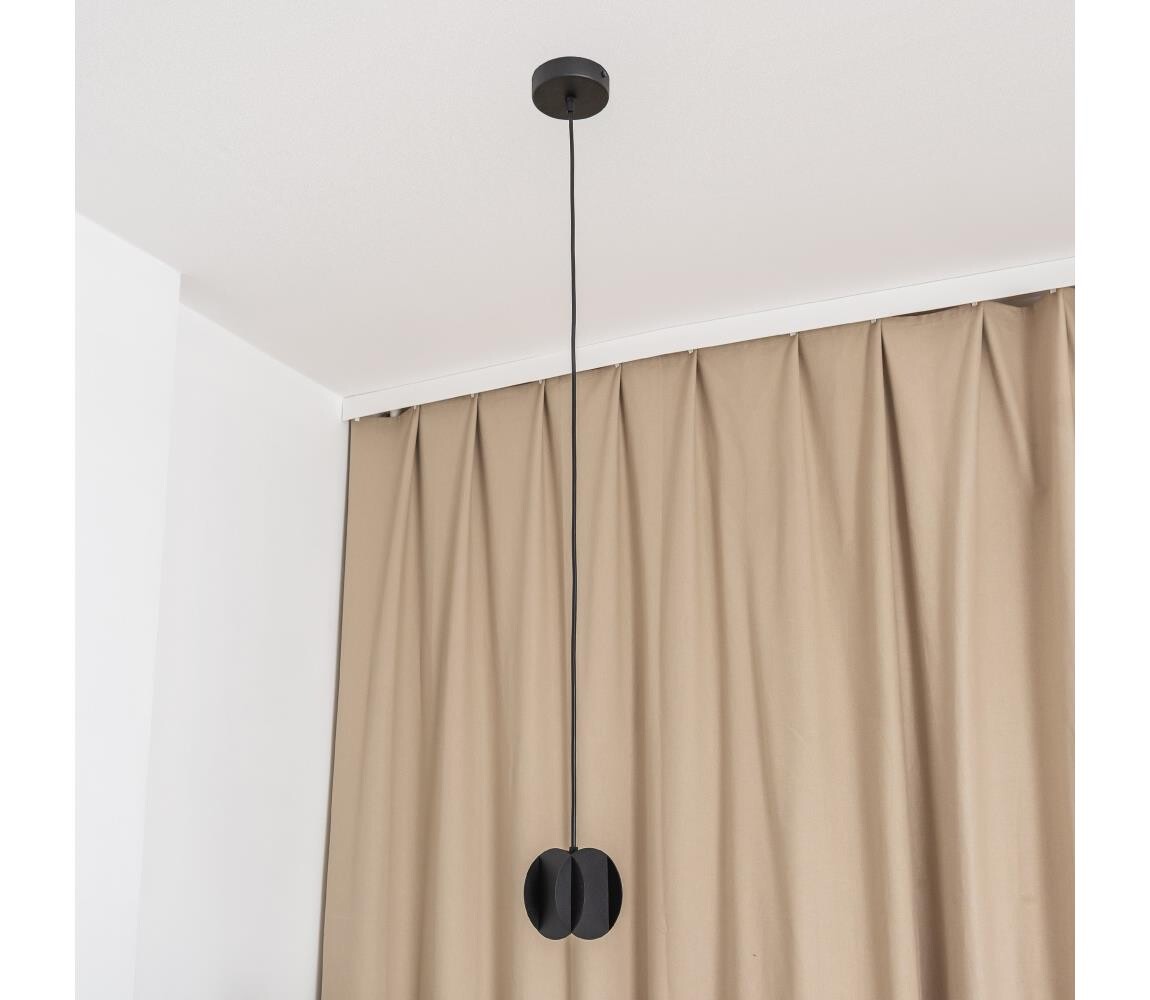 Lustr na lanku GAMBIT 1xGU10/10W/230V černá